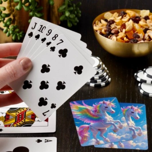 虹の翼の一角獣 トランプ