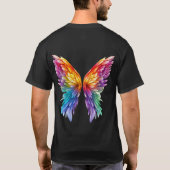 「虹の翼」 Tシャツ (裏面)