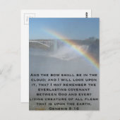 虹の聖書の聖なる書物、経典 ポストカード (正面/裏面)