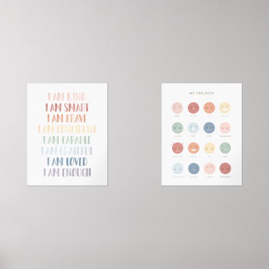 虹の肯定と感覚教室の装飾 (正面)