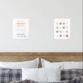 虹の肯定と感覚教室の装飾 (寝室)