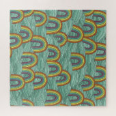 虹の自然：手書きヴィンテージ合成 ジグソーパズル (横)