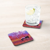 虹の色のフィールドにポニー コースター (右側)