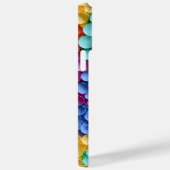 虹の色の3-D見た小さな花 Case-Mate iPhoneケース (裏面 / 右)