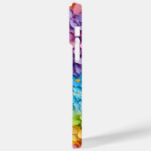 虹の色の3-D見た小さな花 Case-Mate iPhoneケース (裏面 / 左)