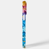 虹の色の3-D見た小さな花 Case-Mate iPhoneケース (裏面 / 右)