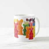 虹の色キャンディラバーグミベア コーヒーマグカップ (正面右)