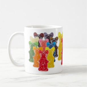虹の色キャンディラバーグミベア コーヒーマグカップ