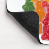 虹の色キャンディラバーグミベア マウスパッド (コーナー)