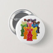 虹の色キャンディラバーグミベア 缶バッジ (正面&裏面)