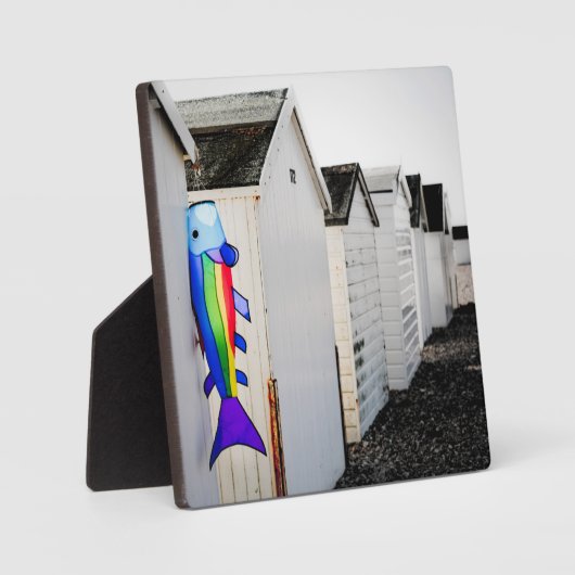 虹の色凧 フォトプラーク (正面)