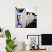 虹の色凧 ポスター (ホームオフィス)