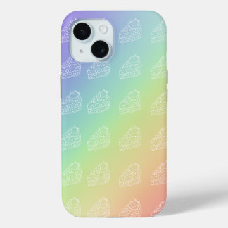 虹の色合い iPhone 15ケース