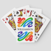 虹の色名 トランプ (裏面)