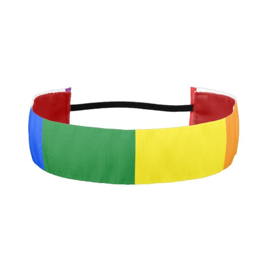 虹の色 アスレチックヘッドバンド (正面)
