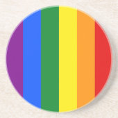 虹の色 コースター (正面)