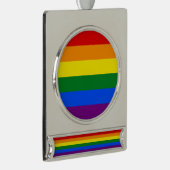 虹の色 シルバープレートバナーオーナメント (右)