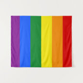 虹の色 タペストリー (正面(横))