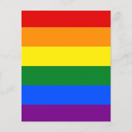 虹の色 チラシ (裏面)