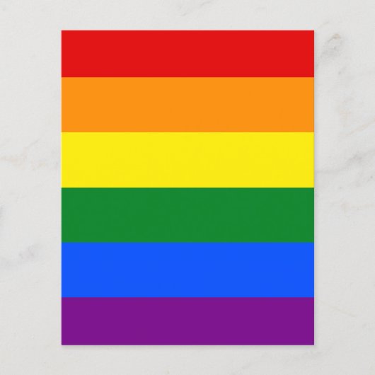 虹の色 チラシ (正面)