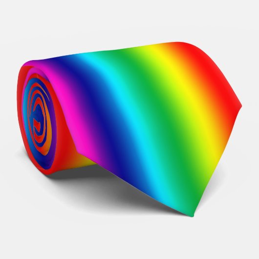 虹の色 ネクタイ (ロール)