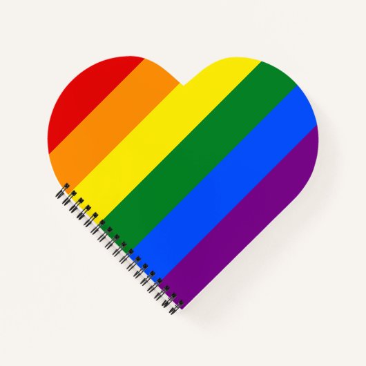 虹の色 ノートブック (正面)