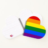 虹の色 ノートブック (内部)