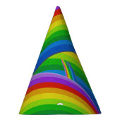 虹の色 パーティーハット (右)