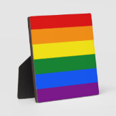 虹の色 フォトプラーク (正面)