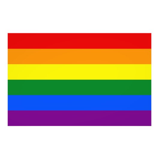 虹の色 フォトプリント            (正面)