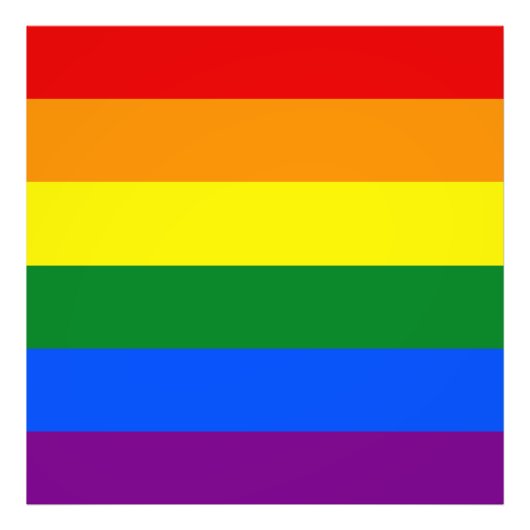 虹の色 フォトプリント            (正面)