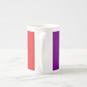虹の色 ボーンチャイナマグカップ (裏面)
