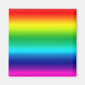 虹の色 マグネット (正面)