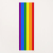 虹の色 ヨガマット (正面)