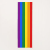 虹の色 ヨガマット (裏面)