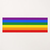 虹の色 ヨガマット (正面(横))