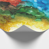 虹の色 ラッピングペーパー (角)