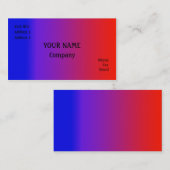 虹の色 名刺 (正面/裏面)