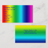 虹の色 名刺 (正面/裏面)