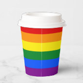 虹の色 紙コップ (右)