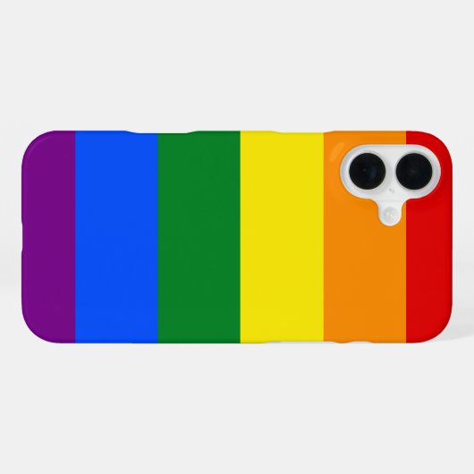 虹の色 iPhoneケース (裏面横)