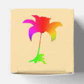 虹の花のデザイン フェイバーボックス (上部)