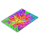 虹の花のノートブック ノートブック (左側)