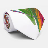 虹の花のフラクタル ネクタイ (ロール)