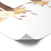 虹の花のポスター 子供部屋 印刷 ポスター (角)