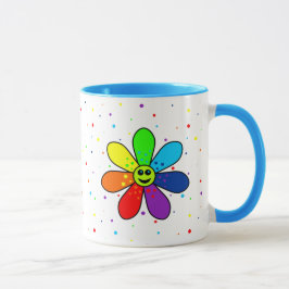 虹の花のマグ マグカップ