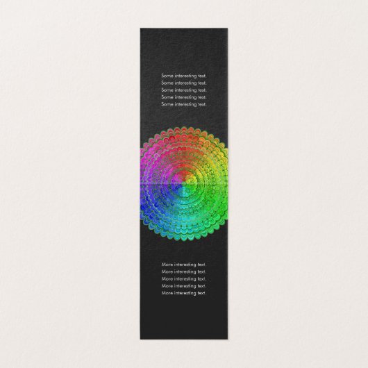 虹の花の曼荼羅 名刺 (内部フラット)