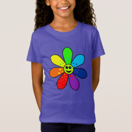 虹の花のTシャツ(子供) Tシャツ