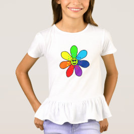 虹の花のTシャツ(子供) Tシャツ