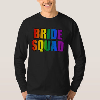 虹の花嫁団 レズビアン LGBT ウェディング Tシャツ